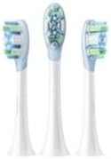 Compatible for Mijia Electric Toothbrush Brush Head 3/6PCS Compatible for Sonic Vibration Pro 4 Brushing Modes IPX8 Waterproof(3PCS Clean Version)