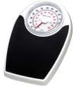 Health O Meter Floor Scale 330 x 1 Pound/150 x 0.5 Kilogram 11-1/2 x 10-3/4 Plat. W/ 6-1/2 Dial
