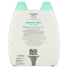 Equate Beauty Sensitive Skin Body Wash 22 Fl Oz Twin Pack