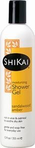 Shikai - Shower Gel Sandalwood  12 oz gel ( Multi-Pack) by ShiKai