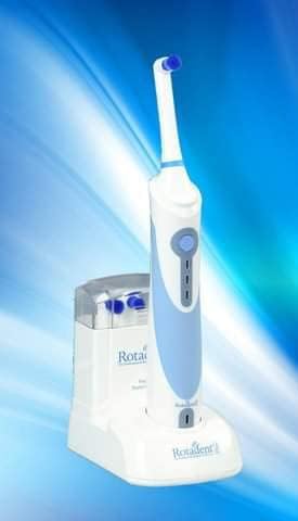 Rotadent® Plus Brush Head (Short-Tip) Pack of 2 Replacement Brush Heads. (Only fits The Rotadent Plus Toothbrush)
