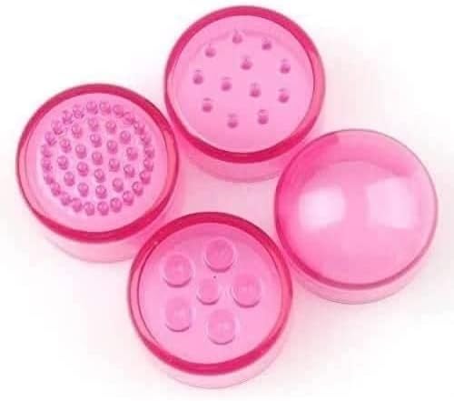 White Big Massage Power Massager Tool Electric Foot Neck Back Hand Leg Arm Shoulder Aches Sports Recovery for Women and Pink Pocket Toy
