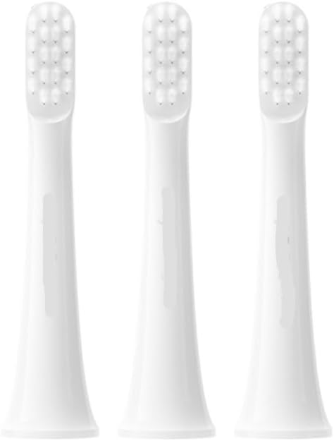 Compatible for MIJIA Sonic Electric Toothbrush Head T100 T200 T200C T300 T301 T302 T500 T700 Replacement Heads(Mijia T100 3PCS)