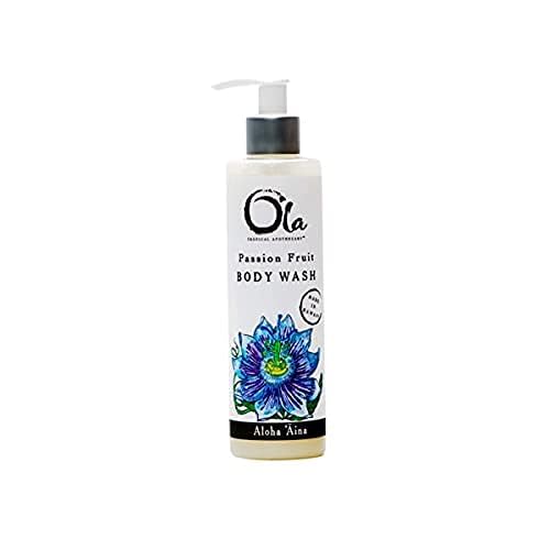 Ola Passion Fruit Body Wash with Pure Tropical Oils and Plant Extracts - 8 Fl Oz