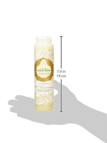Nesti Dante Luxury Gold Soap 60th Anniversary Bath &amp Shower Gel 10.2oz/300ml