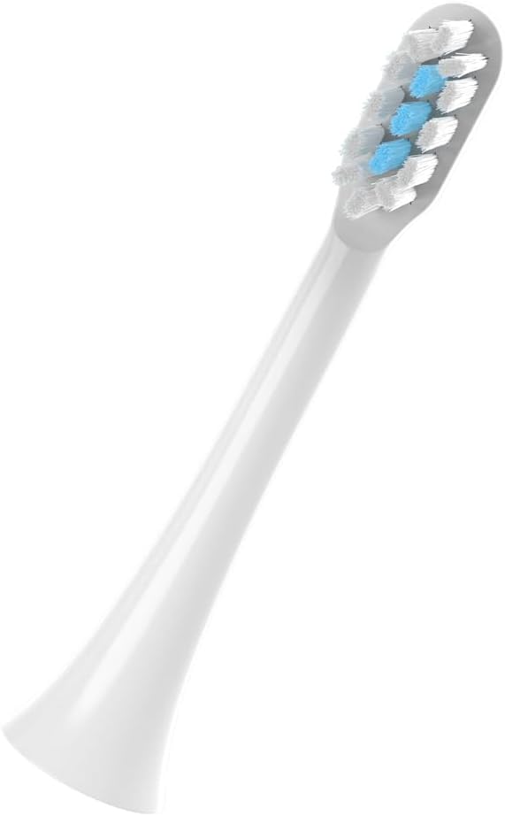 8pcs Replacement Toothbrush Heads Compatibility for MIJIA T301/T302/T501 Sonic Electric Tooth Brush(8 White)