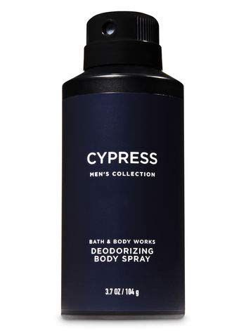 Bath and Body Works Men's Collection Cypress 2 in 1 Hair and Body Wash &amp Deodorizing Body Spray