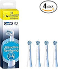 Oral-B iO Ultimate Cleaning Original Replacement Toothbrush Heads for Oral-B iO Electric Toothbrushes 'Bristle-in-Bust' Bundle White Pack of 4