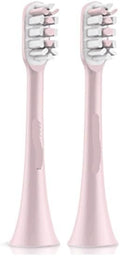 Compatible for SOOCAS Sonic Electric Toothbrush Heads Replacement X1 X3 X3U X5 Teeth Brush(Pink 2 pcs)