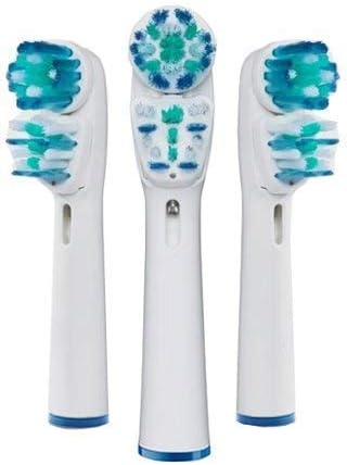 Double Clean Brush Heads Compatible with Braun Oral-B Dual Clean Electric Toothbrush - Pack of 16