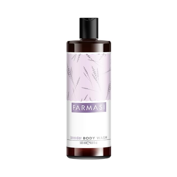 FARMASi Body Wash With Lavender Soothing Gentle Cleansing Aromatic Moisturizing Skin Care Relaxing Bath All Skin Types