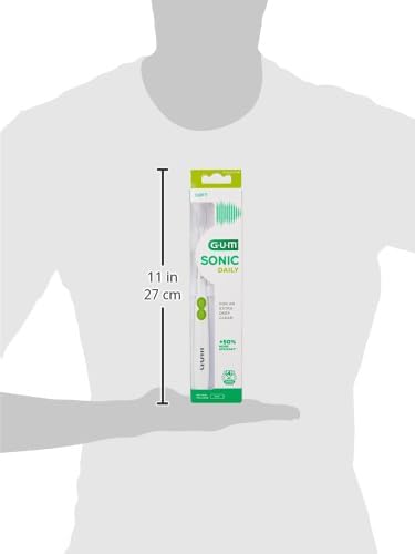 Gum Sonic Battery ToothBrush White
