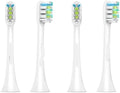 Compatible for SOOCAS Sonic Electric Toothbrush Heads Replacement X1 X3 X3U X5 Teeth Brush(White 4 pcs)