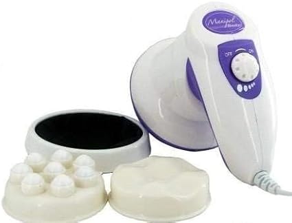 Acupressure Products Manipol Complete Body Head Neck Shoulder Back Leg Foot Pain Relief for Men Women for Fat Reduction Joint Pains Massager (White)