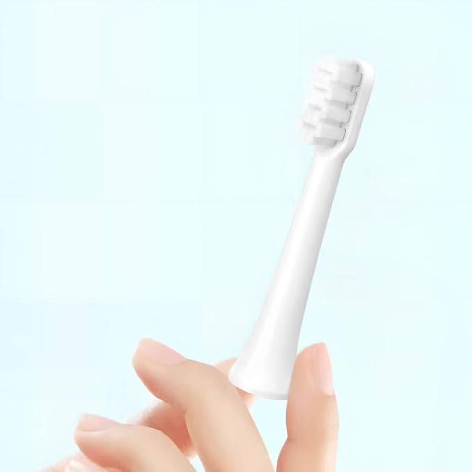 Adaptive Toothbrush Head Compatible for T100 Replacement Brush MES603 Soft Bristle Universal(T100-PK-6Pcs)