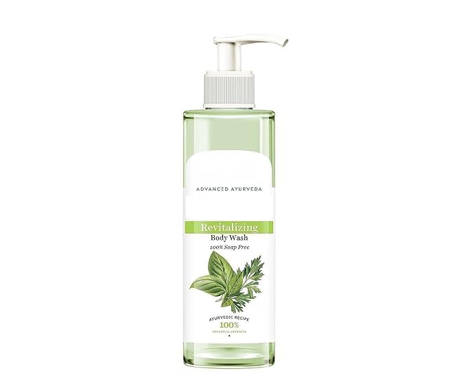 Basil &amp Parsley Revitalizing Body Wash | Soften Skin | Provides Natural Brightness | Deeply Cleanses | 100% Botanical Extracts | Suitable for All Skin Types | 200ml | 6.76 Fl Oz