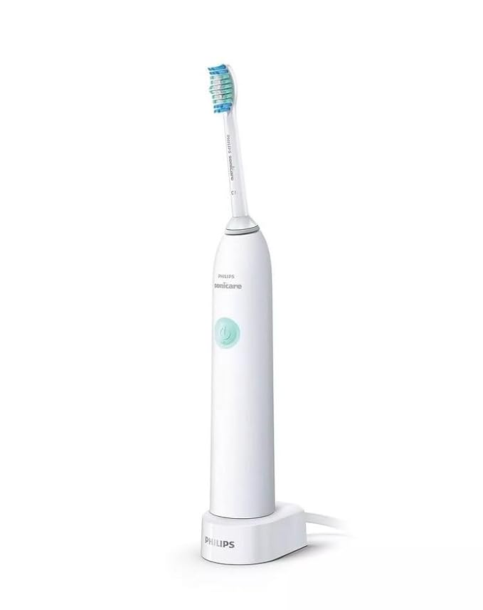 Philips Sonicare HX3411/05 Electric Toothbrush DailyClean 1100 with QuadPacer &amp Smartimer - (Mint Blue)