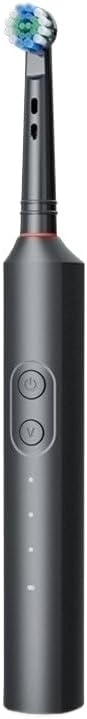 Rotating Electric Toothbrush Fully Waterproof Couples Version (BlackOne Size)