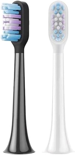 Compatibility for Mijia T501/T501C Toothbrush Head 2pcs(4pcs White)