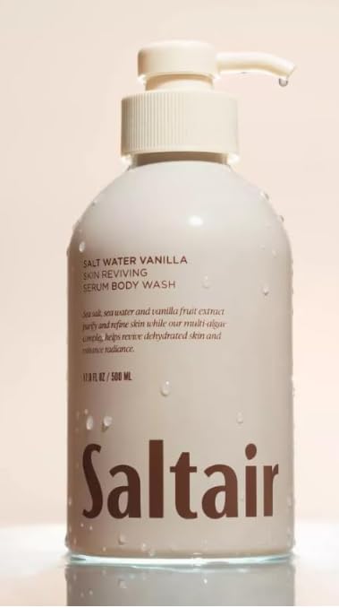 New Sal-tair Serum Body Wash Sal Water Vanilla 17 oz (Pack of 1)
