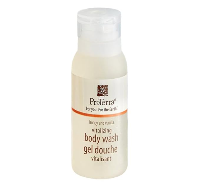 ProTerra Body Wash Honey and Vanilla Vitalizing 1oz Bottles - Case of 144