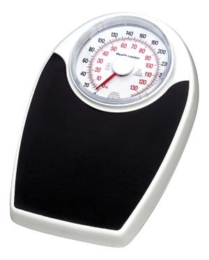 Health O Meter Mechanical Floor Scale Capacity: 330 lbs/150 kg Oversized 142KLS