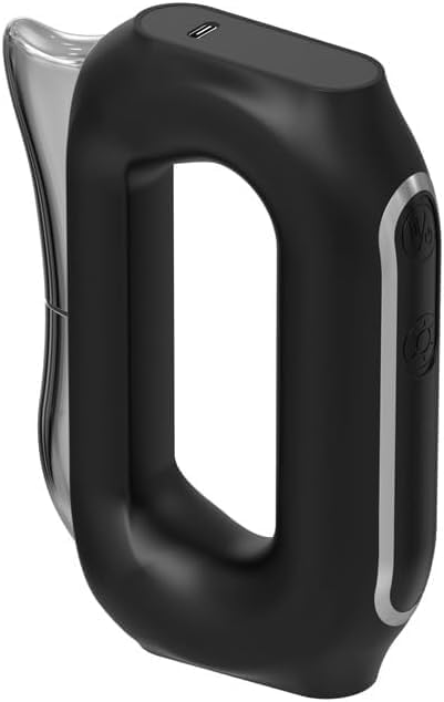 OTBK Heated Muscle Scraping Tool - Portable Muscle Relaxation Therapy Device. Features Three Modes: Vibration Heat Therapy and Microcurrent (Electric Fascial Knife-Blcak)