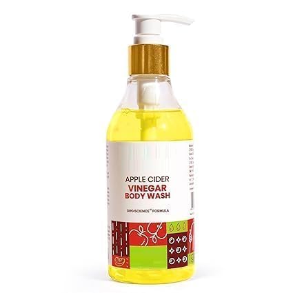 Apple Cider Vinegar Body Wash | Purifying &amp Hydrating Skin Cleanser with Natural Ingredients | Cures Acne Bumps Patchiness &amp Balances pH | Body Wash For Women and Men | 290ml