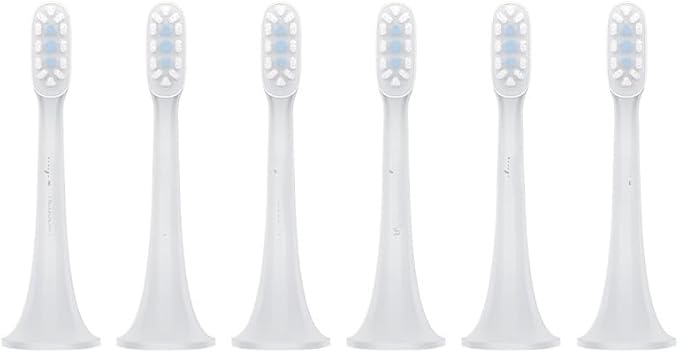 Compatible for MIJIA Sonic Electric Toothbrush Head T100 T200 T200C T300 T301 T302 T500 T700 Replacement Heads(T300T500 T500C 6pcs)
