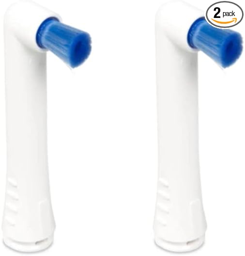 Rotadent Plus Hollow-Tip Brush Heads Pack of 2 Brush Heads Only fits The Rotadent Plus (Not Compatible with The Rotadent ProCare Contour or Classic)