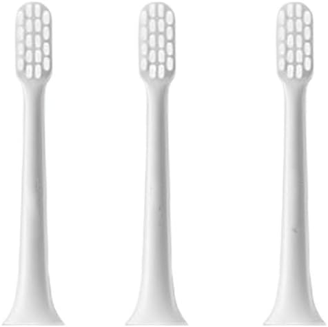 Compatible for MIJIA Sonic Electric Toothbrush Head T100 T200 T200C T300 T301 T302 T500 T700 Replacement Heads(Mijia T100 6PCS)