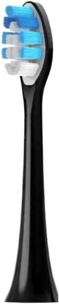 Compatibility for Toothbrush Head SN903/SN901/905/601/SN801/SN810/SN201/SNK01/ST802/ST903 Bristles Soft Brush Heads(4PCS Black)