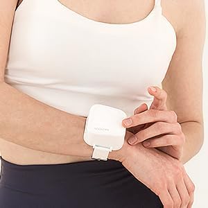 Anafree Wireless Body Massager with LED Light | Made in Korea (White)