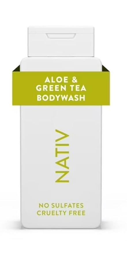 New Limited Edition Collection Body Wash By Native.e - (1) bottle 18 FL OZ (Aloe &amp Green Tea)