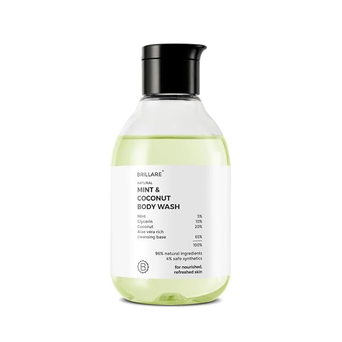BRILLARE Mint &amp Coconut Body Wash
