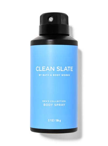 Bath and Body Works Clean Slate 2 Piece Men's Grooming Set Deodorizing Spray and 3-in-1 Hair Face and Body Wash