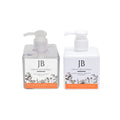 Nectarine &amp White Ginger Organic Body Wash &amp Body Crème Set (8 Oz Body Wash &amp Crème Bottles)