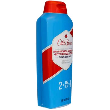 Old Spice High Endurance Hair &amp Body Wash 18 oz (Pack of 3)