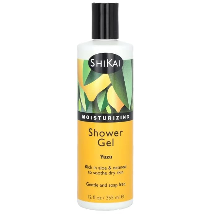 ShiKai Moisturizing Shower Gel  Yuzu (Japanese Citrus) 12 fl oz - 2pc