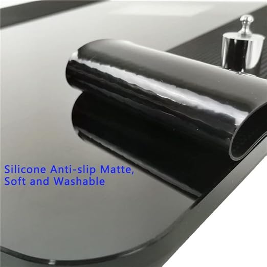 Tone 550 Extra Large 16 x 16 Platform Talking Bathroom Scale 550 lb Capacity English &amp Spanish Voice Easy-Read LCD Display Anti-Slip Mat Tempered Safety Glass Platform