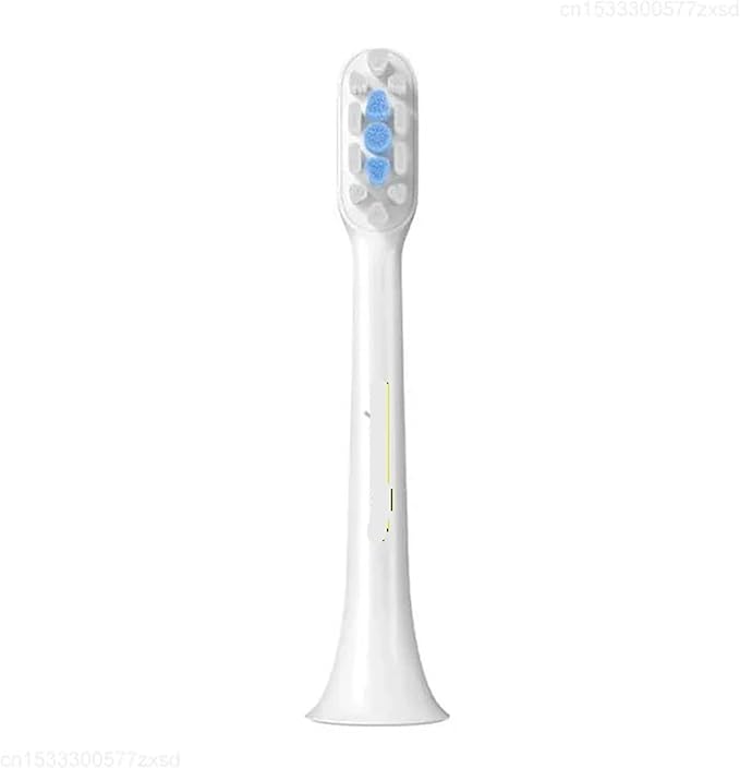 Compatible for Mijia Electric Toothbrush Head T100 T200 T300 T301 T302 T700 Replacement Heads Soft Bristle Brush(3pcs White T301 T302)