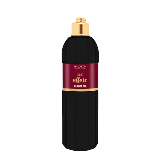 T.H.E. L.O.V.E. C.O. Oud Affair Bath &amp Shower Gel - Luxury Body Wash For Women &amp Mens - Shower Gel Women - 100% Vegan - Luxury Beauty - Body Skin Care Products - 100ml
