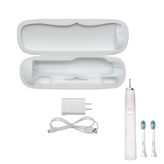 Economical Travel Charger Case w/AC Charer + USB Cable for P-hilips Sonicare HX6xxx HX89 HX91 Series by YTXXDEUS