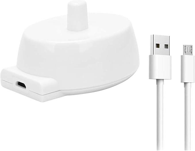 USB Electric Toothbrush Charging CradleCompatible for BraunCompatible for Oral B D12 D20 D17 D18 D20 D29 D34 OC18 Portable USB Travel Charger Dock 3757(USB plug)