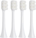 Toothbrush Brush Head Soft Bristle for Phil Soni HX3 HX6 HX9 Series HX3210 3211 6150 6500 6510 6530 9342 6730 9312 9372care IPS(FLP-R2-WH4PCS)