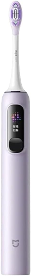 Compatible for XIAOMI MIJIA - Oscillation Toothbrush Pro Smart 4 Modes IPX8 Waterproof Vibration(Purple)