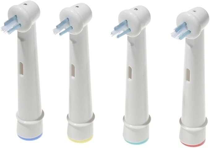 Replacement Brush Heads Compatible For OralB Professional Ortho &amp Power Tip Compatible Orthodontic Electric Toothbrush Head(4pcs Powertip)