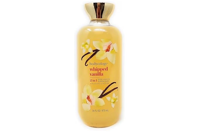 whipped vanilla body wash &amp bath bubble all day moisture 16 fl oz /473 ml