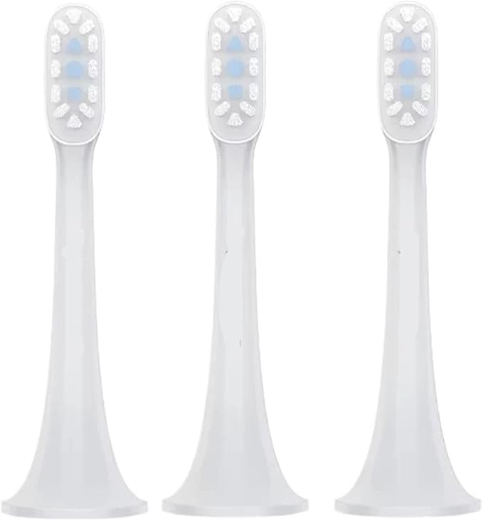 Compatible for Xiaomi Mijia T300 T500 Toothbrush Head Teethbrush Replacement Heads(3PCS Universal Heads)