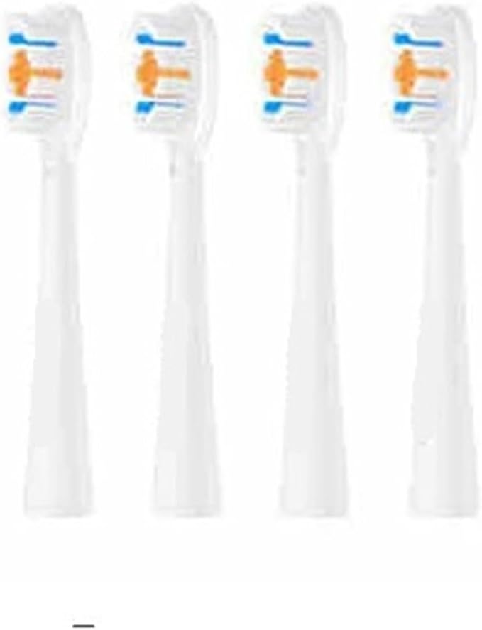 4PCS Replacement Brush Heads Compatible for SOOCAS PT1 Electric Toothbrush Dupont Bristle Nozzles